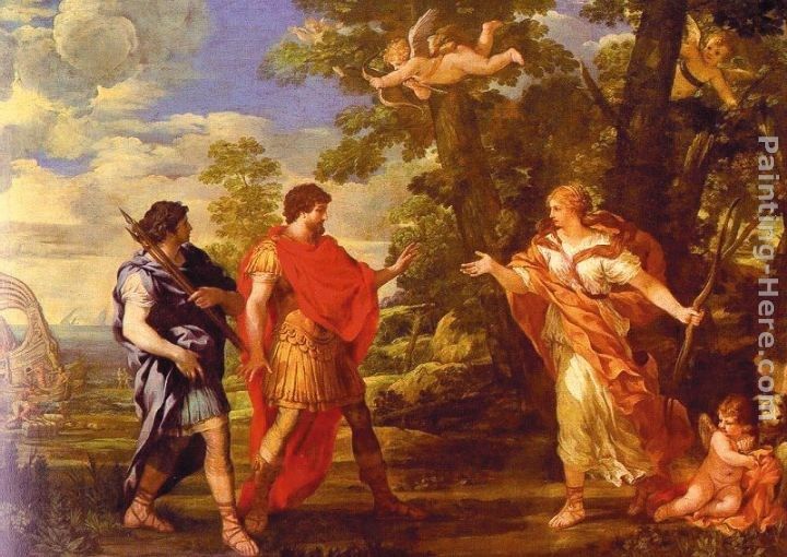 Pietro da Cortona Venus as Huntress Appears to Aeneas
